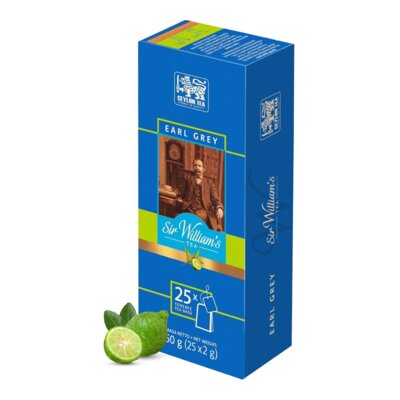 Herbata SIR WILLIAMS Earl Grey (25 sztuk)