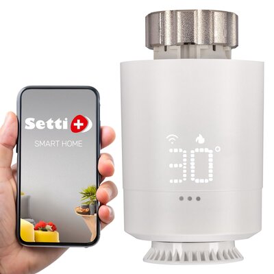 Głowica termostatyczna SETTI+ TRV001 ZigBee