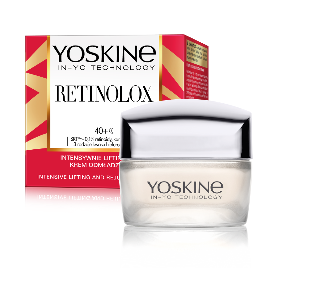 Yoskine Retinolox intensywnie liftingujący krem odmładzający do twarzy 40+ na noc, 50 ml