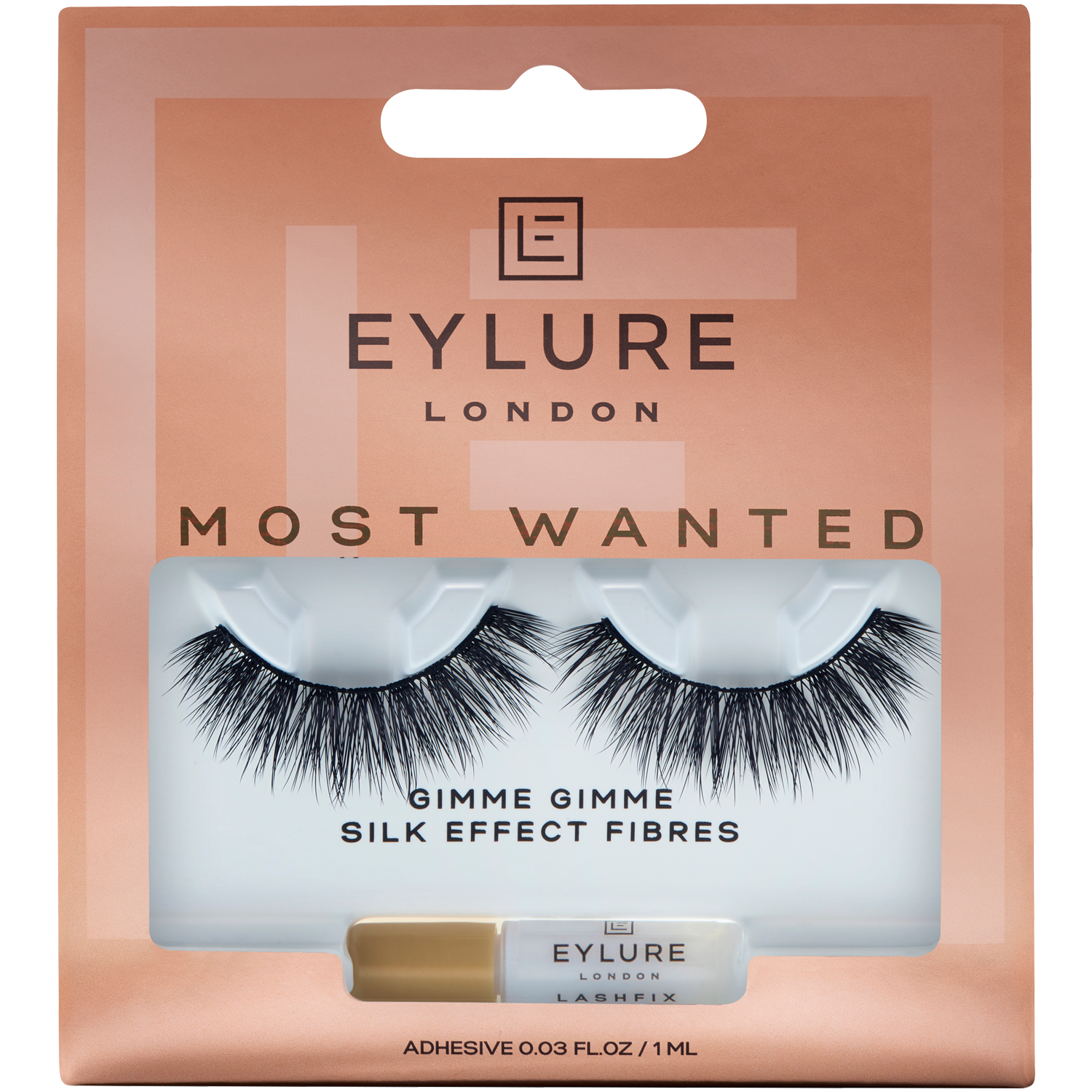 Eylure Most Wanted rzęsy sztuczne z klejem, 2 szt./1 opak.