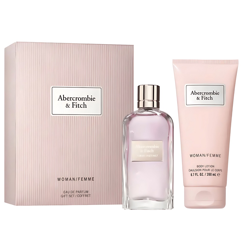 Abercrombie & Fitch First Instinct Woman zestaw: woda perfumowana damska, 100 ml  + balsam do ciała, 200 ml