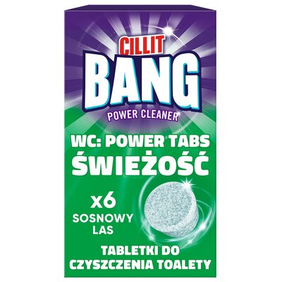 Kostka do WC CILLIT BANG Świeżość 6x22.5g