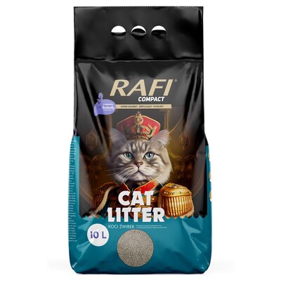 Żwirek dla kota RAFI Compact Lawenda 10 L