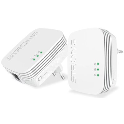 Powerline STRONG 1000 Duo Mini 1000 Mb/s, Zasięg 300 m (2 szt.)