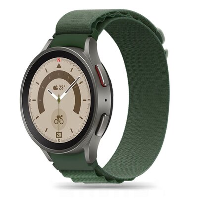 Pasek TECH-PROTECT Nylon Pro Samsung Galaxy Watch 4/5/5 Pro/6/FE Zielony