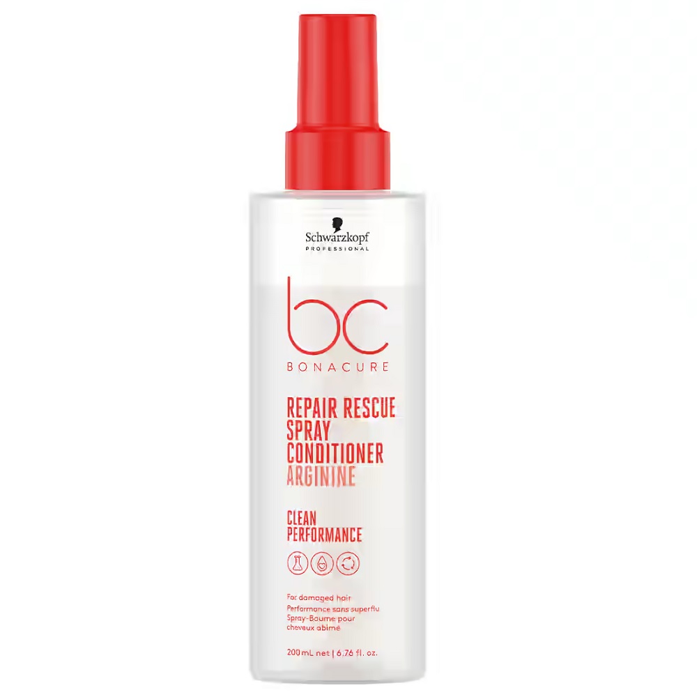 Schwarzkopf Professional BC Bonacure Repair Rescue Arginine naprawcza odżywka w sprayu do włosów zniszczonych, 200 ml
