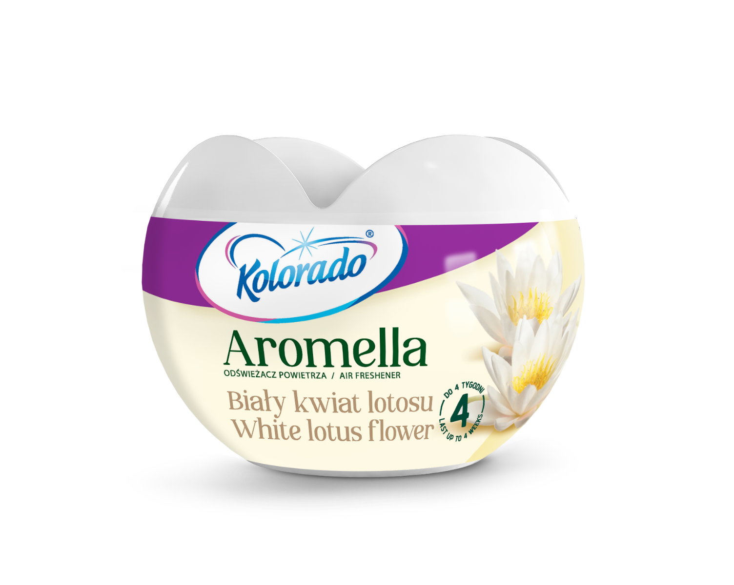 Kolorado Aromella odświeżacz powietrza Biały Kwiat Lotosu, 150 g