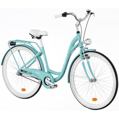Rower miejski INDIANA Moena A3B 28 cali damski Lazurowy