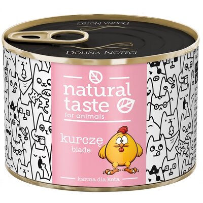 Karma dla kota NATURAL TASTE Kurcze Blade 185 g