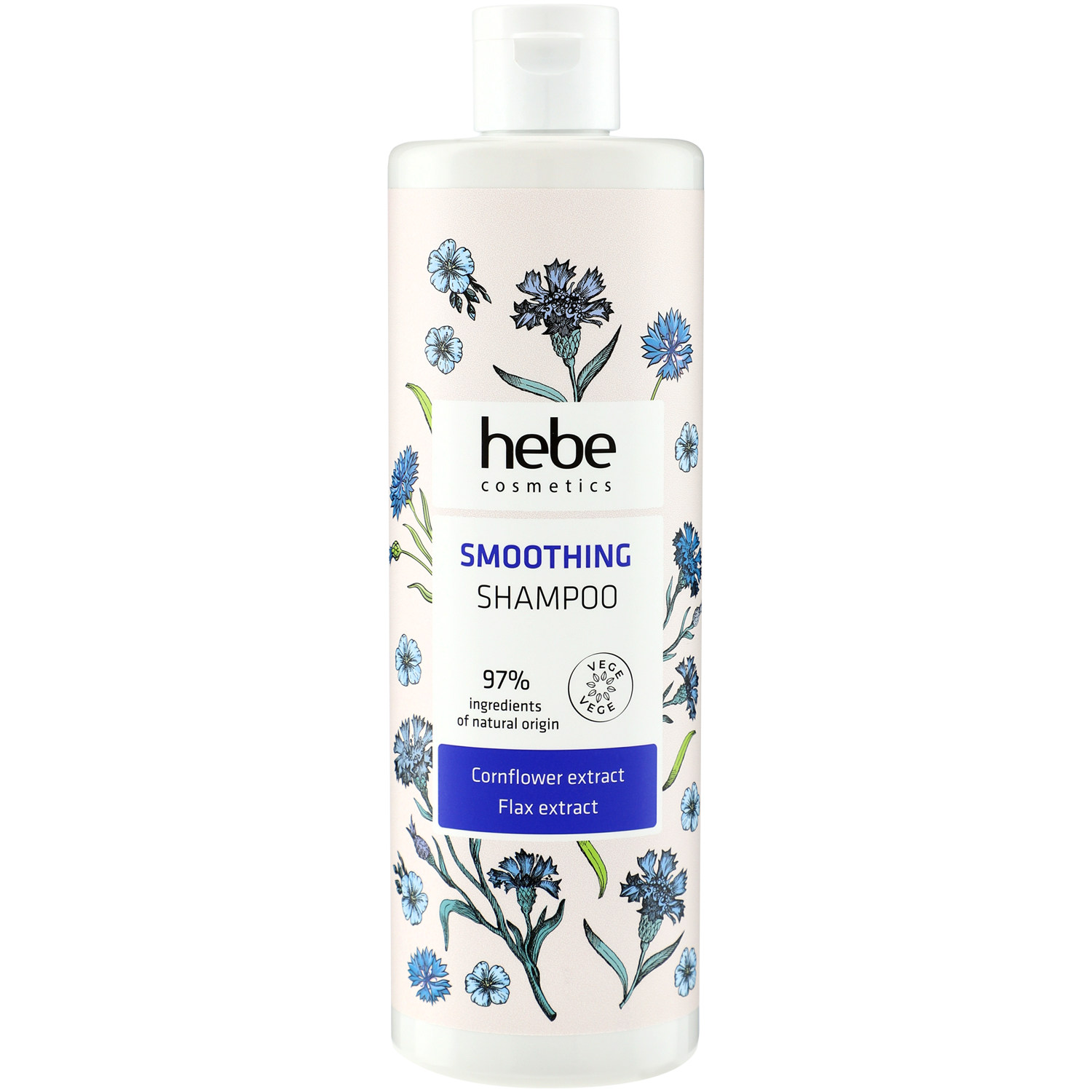 Hebe Cosmetics Smoothing Shampoo wygładzający szampon do włosów, 400 ml