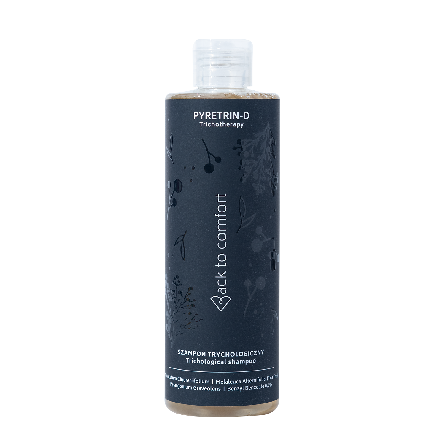 Back To Comfort Pyretrin-D trychologiczny szampon do włosów, 250 ml