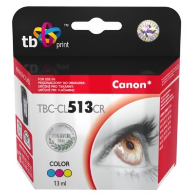 Tusz TB PRINT do Canon CL-513CR Kolorowy 13 ml TBC-CL513CR