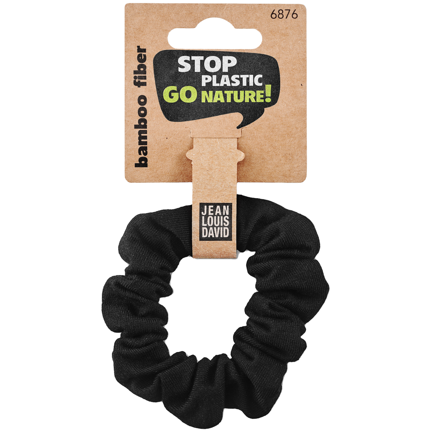 Jean Louis David Stop Plastic Go Nature owijka do włosów czarna, 1 szt.