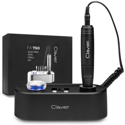 Frezarka do paznokci CLAVIER FX 750 BL Czarny