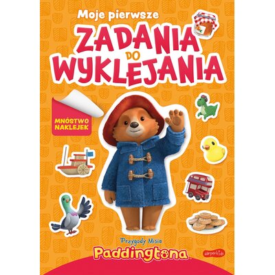 Naklejanka Przygody Misia Paddingtona Moje pierwsze zadania do wyklejania