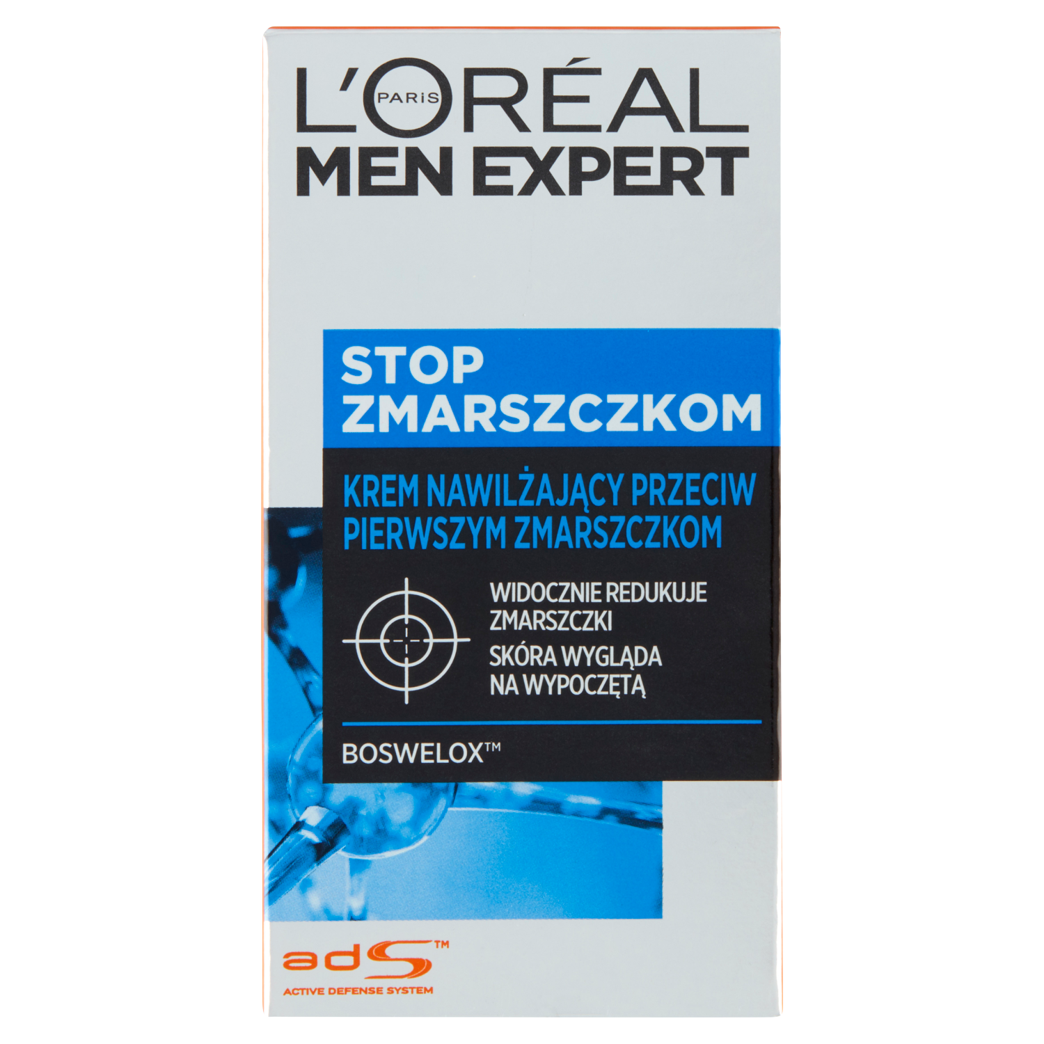 L'Oréal Paris Men Expert Stop Zmarszczkom nawilżający krem do twarzy przeciw pierwszym zmarszczkom męski, 50 ml