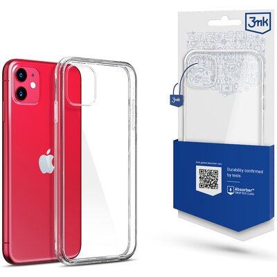 Etui 3MK Clear Case do Apple iPhone 11 Przezroczysty