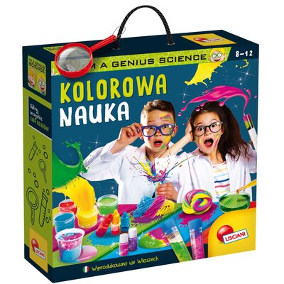 Zestaw kreatywny LISCIANI I'm a Genius Laboratorium Kolorowa nauka 304-PL86252