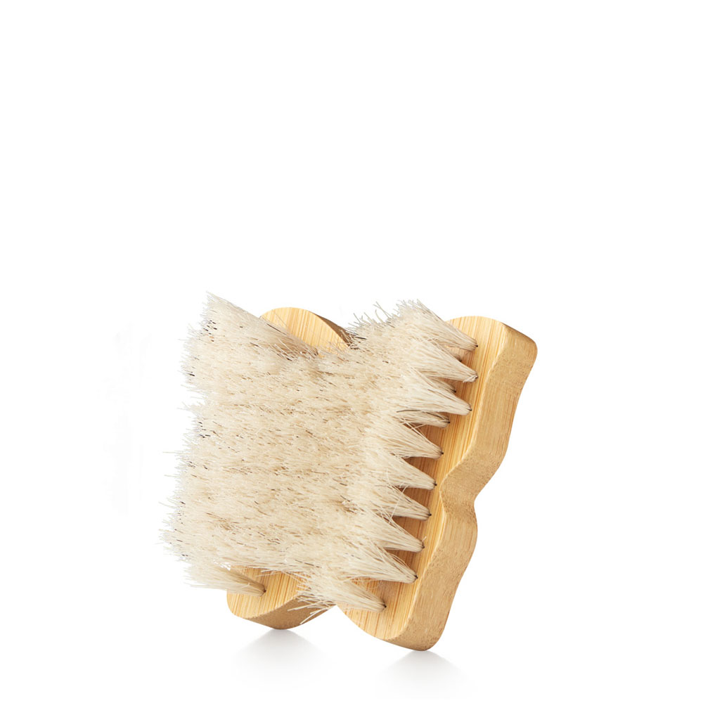 Crystallove Beauty Collection szczotka do masażu twarzy i biustu Butterfly - Travel size, 1 szt.