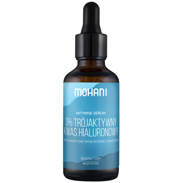 Mohani odmładzające serum z 3% kwasem hialuronowym, 50 ml