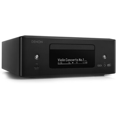 Amplituner Stereo DENON RCD-N12 DAB Czarny, HDMI ARC,Odtw.CD, Tuner AM/FM/DAB/DAB+, BT, Wi-Fi, AirPlay2, Multiroom HEOS