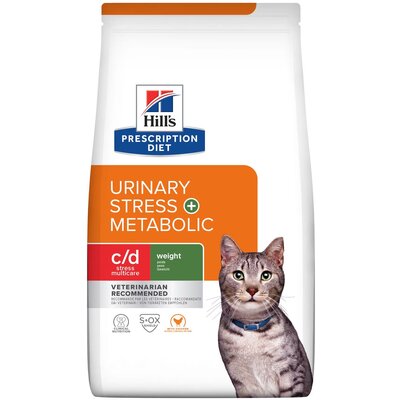 Karma dla kota HILL'S Prescription Diet C/D Urinary Stress + Metabolic Kurczak 3 kg