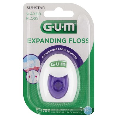 Nić dentystyczna SUNSTAR GUM Expanding Floss (30 m)
