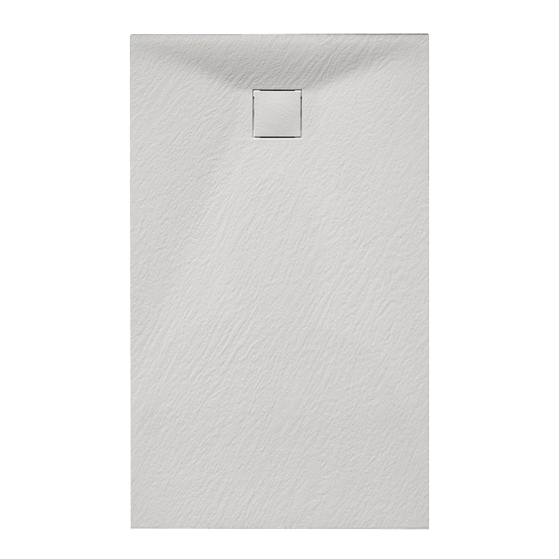 BRODZIK PRYSZNICOWY KAMIENNY PROSTOKĄTNY SLIM RIKO BIAŁY 120x70 CM