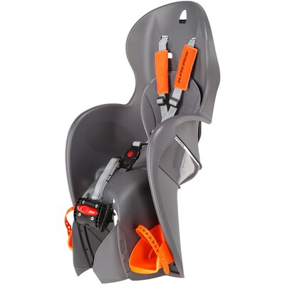 Fotelik rowerowy KROSS Walaroo Tylny Rura podsiodłowa 22kg Szary