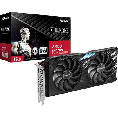 Karta graficzna ASROCK Radeon RX 7900 GRE Challenger OC 16GB