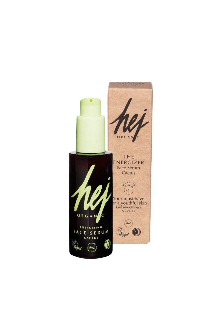 Hej Organic Cactus energetyzujące serum do twarzy, 30 ml