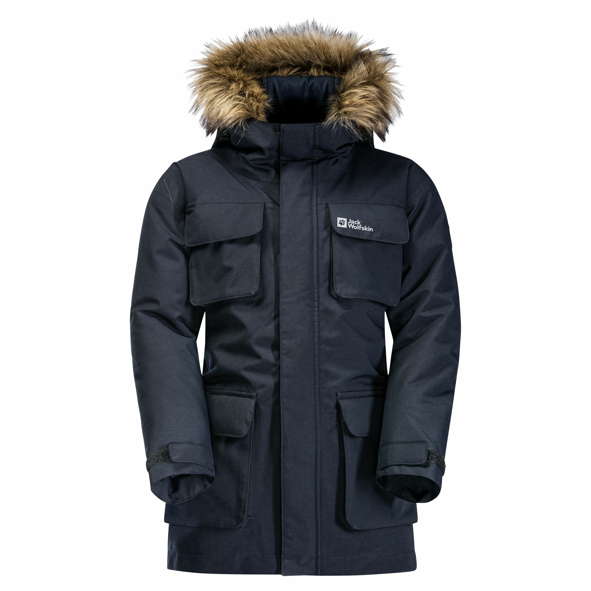 Dziecięca parka Jack Wolfskin GLACIER PEAK PARKA K night blue - 176