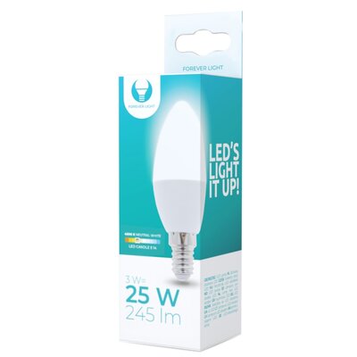 Żarówka LED FOREVER LIGHT RTV003434 3W E14