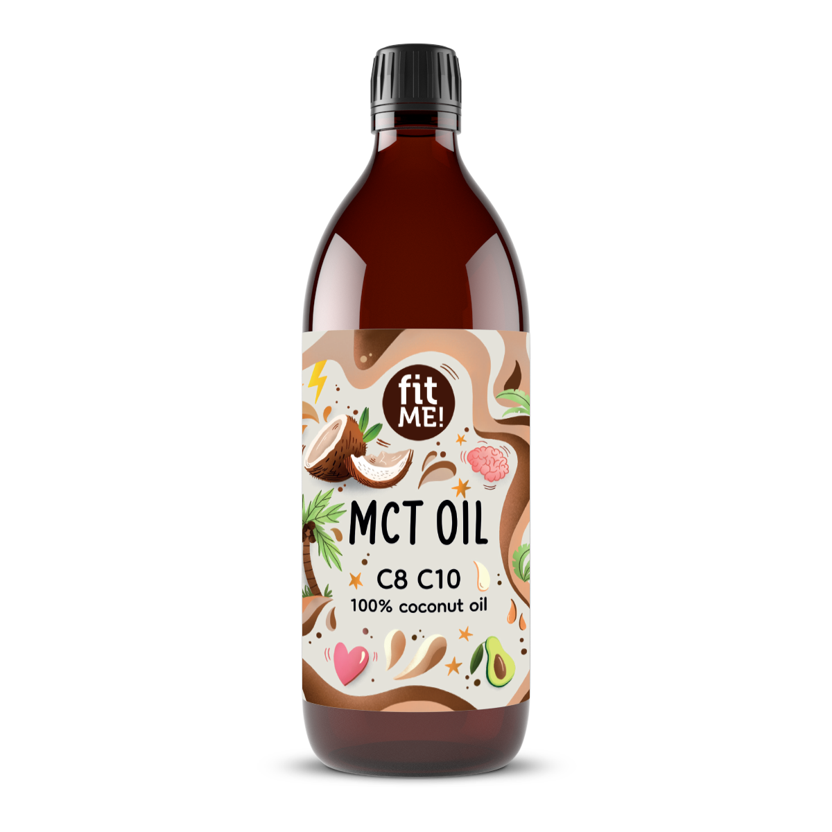 fitME suplement diety olej MCT C8+C10, 500 ml