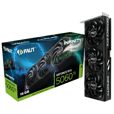 Karta graficzna PALIT GeForce RTX 5060 Ti Infinity 3 16GB DLSS 4