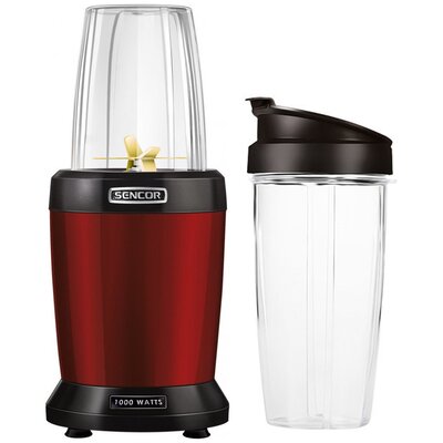 Blender personalny SENCOR Nutri SNB 4301RD (Sportowy) + 2 bidony w komplecie