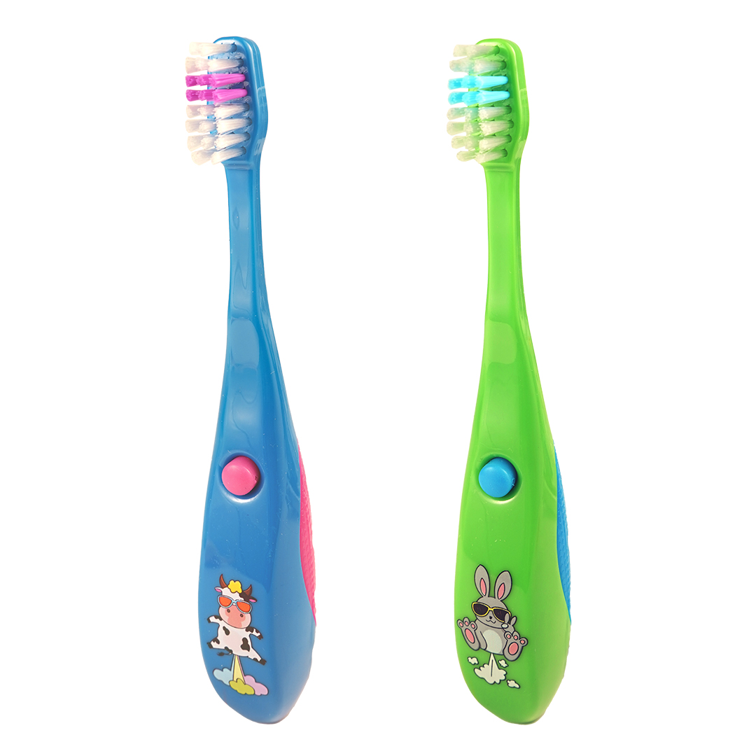 Dr Scott Bączek zestaw: szczoteczka do zębów niebieska, 1 szt. + szczoteczka do zębów zielona, 1 szt.