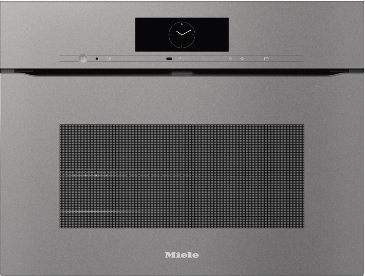 Miele - Piekarnik kompaktowy do zabudowy H 7840 BPX szary 45cm A+ GraphitGrey