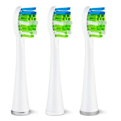 Oryginalna końcówka do szczoteczki sonicznej WATERPIK STW-03 (3 szt.) Biały (Do codziennej pielęgnacji)