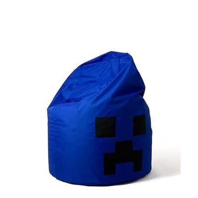 Pufa worek GO GIFT Minecraft Niebieski XXL 110 x 90 cm