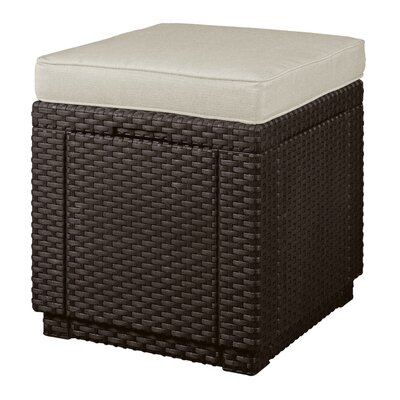 Pufa KETER Cube With Cushion Brązowy 258810