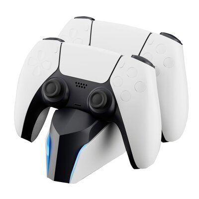 Stacja ładująca MAD DOG GPC500 Biały do gamepadów PlayStation 5/PS5