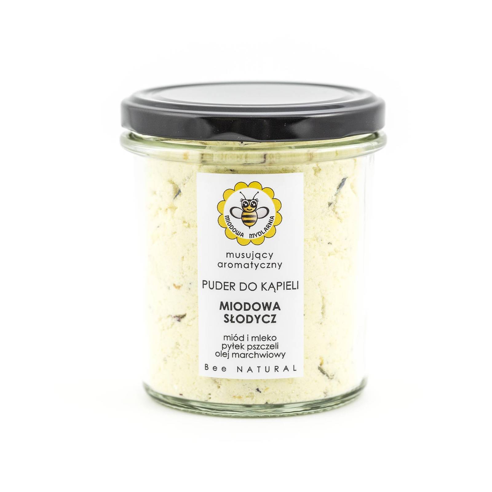 Miodowa Mydlarnia puder do kąpieli miodowa słodycz, 180 g