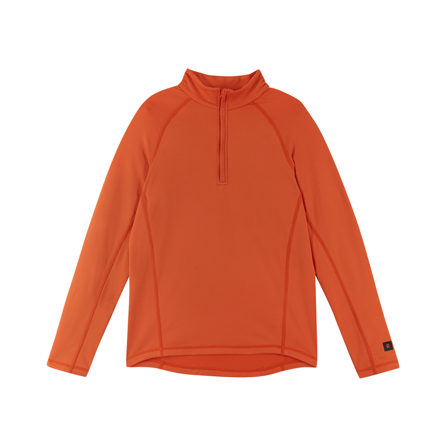 Bluza polarowa dla dziecka Reima Ladulle red orange - 158