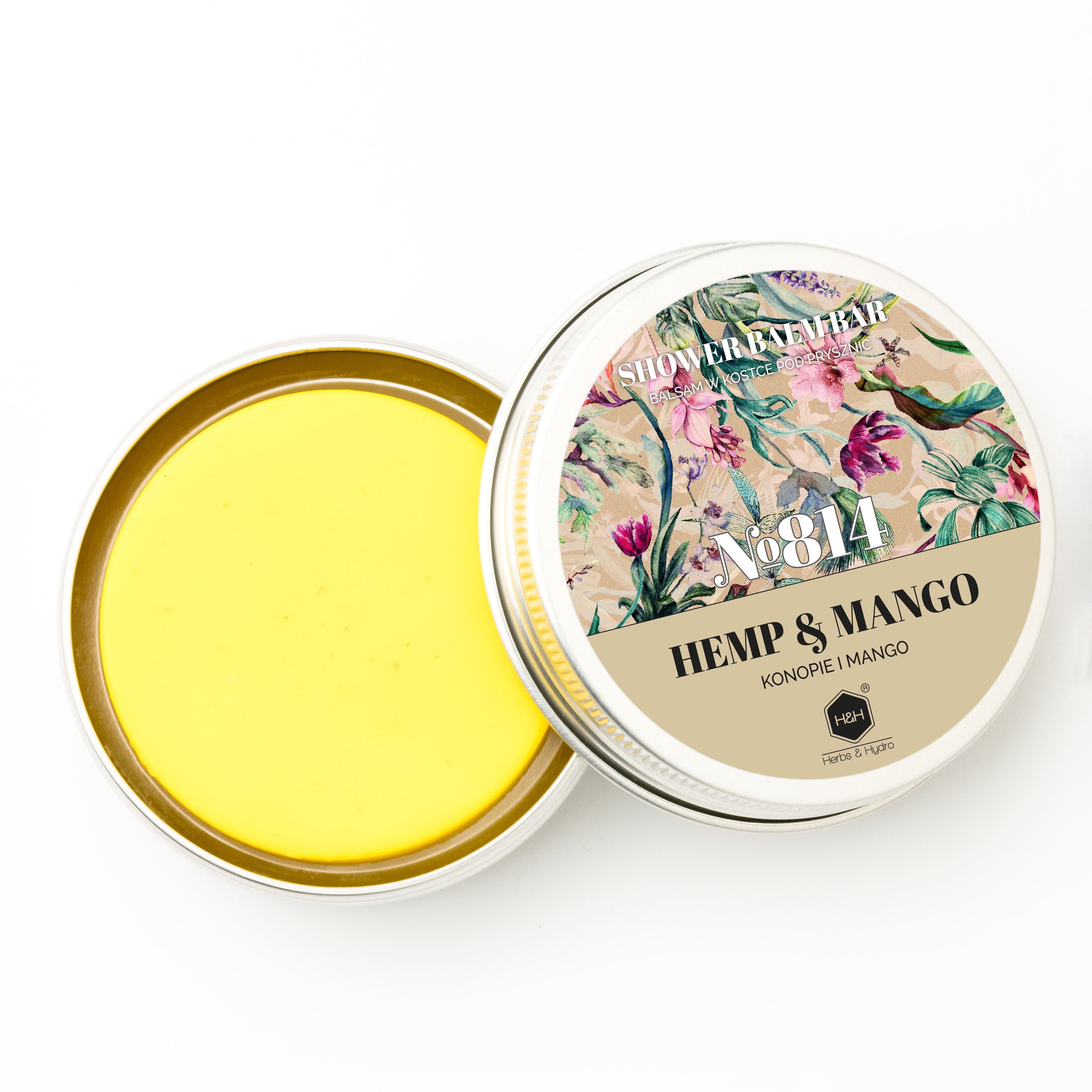 Herbs&Hydro Hemp & Mango wielofunkcyjny balsam ciało/włosy, 50 g