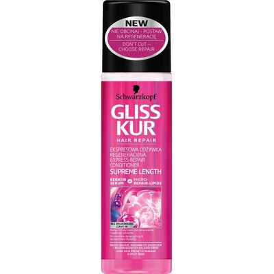 Odżywka GLISS KUR Supreme Length Ekspresowa 200 ml