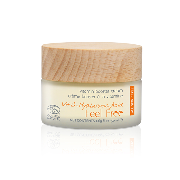 Feel Free krem booster z witaminą c i kwasem hialuronowym do twarzy, 50 ml