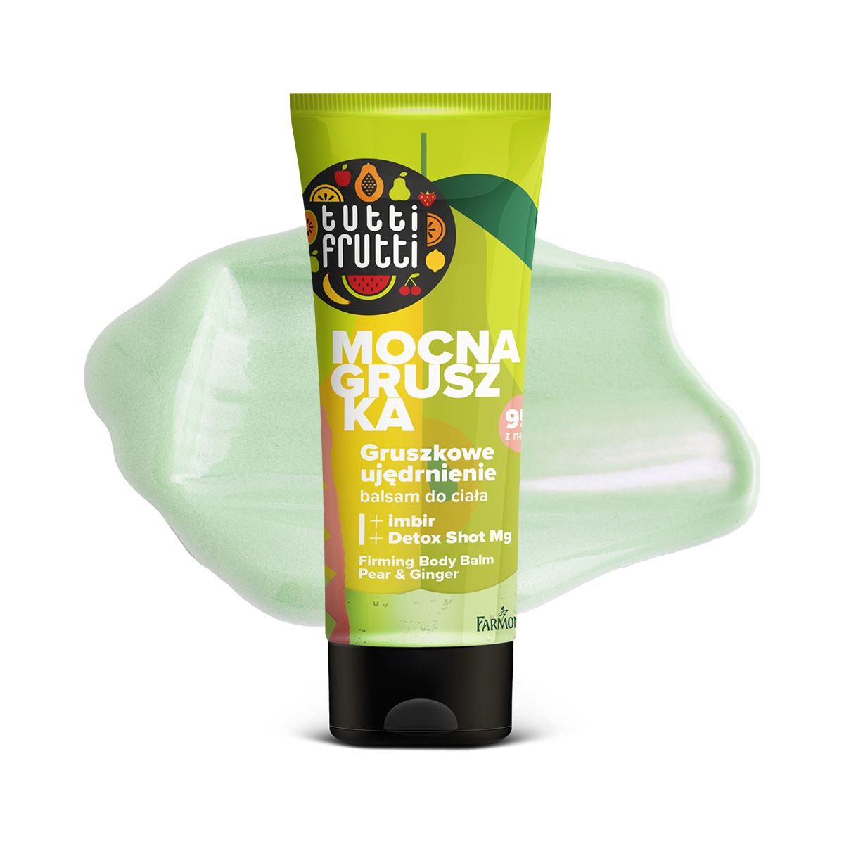 Tutti Frutti Mocna Gruszka ujędrniający balsam do ciała, 200 ml