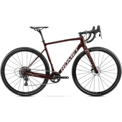 Rower gravel ROMET Nyk U21 28 cali Brązowo-beżowy 2024