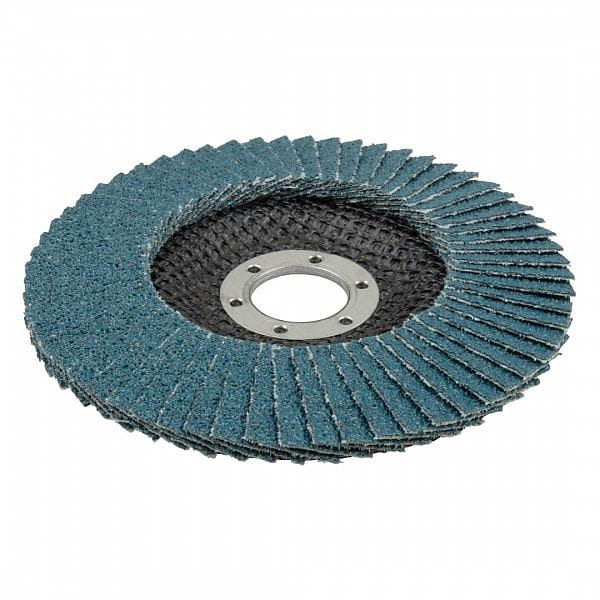 Tarcza lamelkowa, Gr. 40, Fi 125mm Wolfcraft, na szlifierkę kątową - 1 szt.